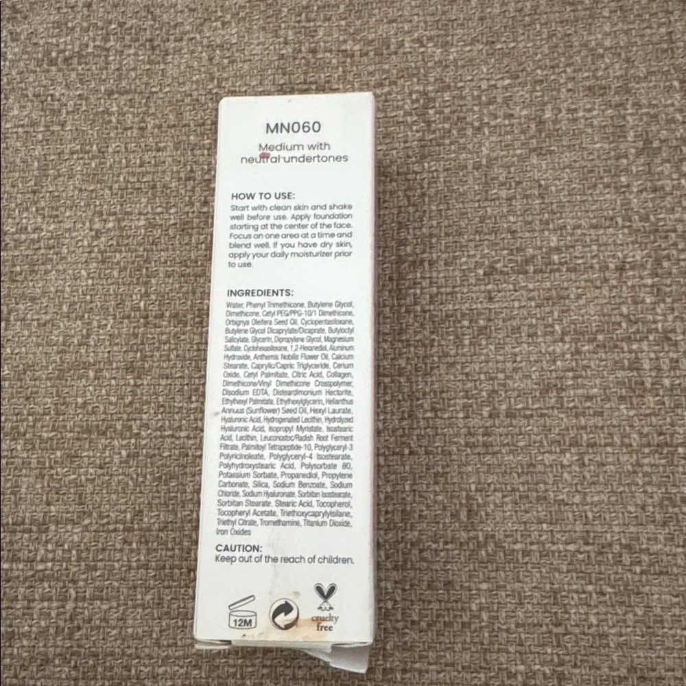 MN060‎ NEW JOAH Primedation Liquid Foundation, Medium Neutral